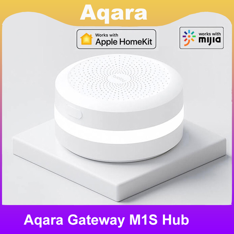 Mi Home Security Xiaomi - Aqara Gateway M1S Hub ZigBee لـ