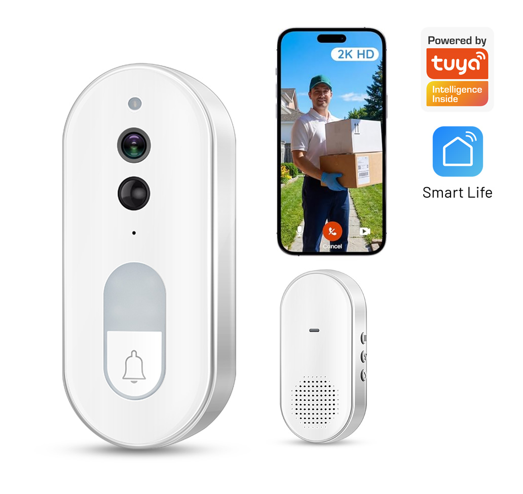 Home Security Recorder - جرس باب ذكي لاسلكي من تويا