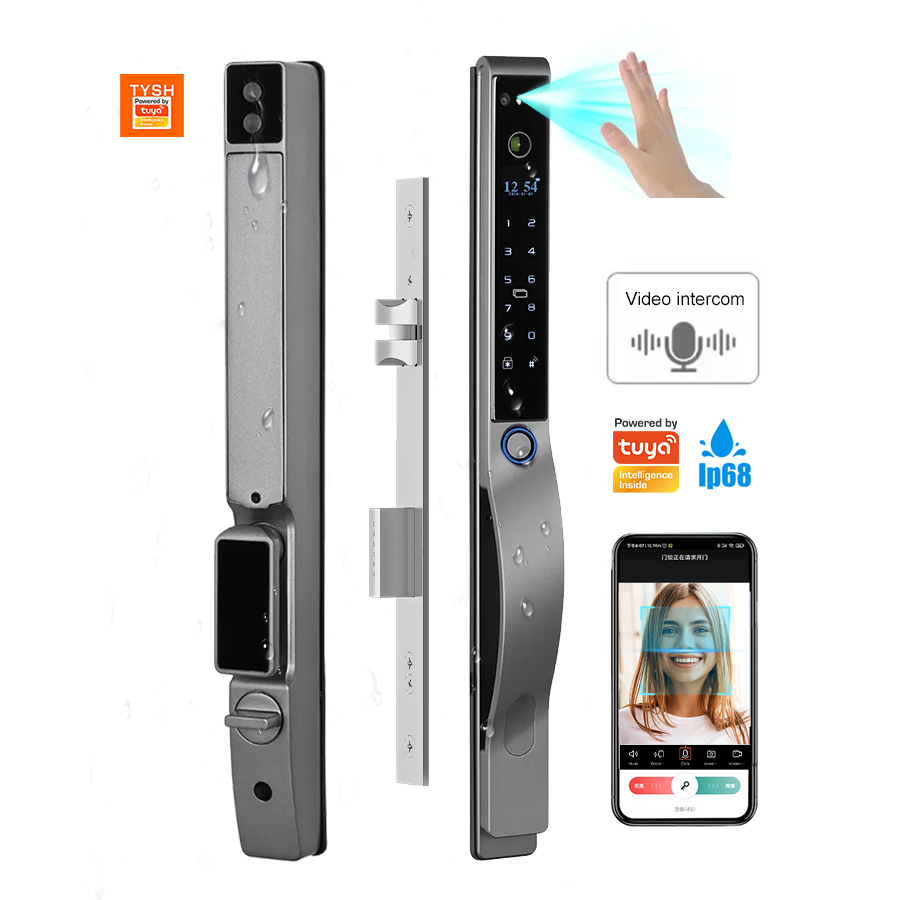 Door Lock Smart Keypad - TYSH Tuya مقاوم للماء ثلاثية الأبعاد