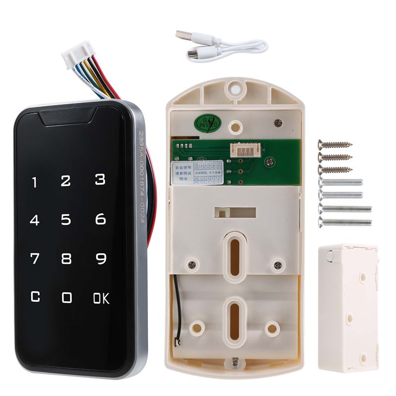 Door Lock Smart Keypad - قفل باب إلكتروني ذكي رقمي ببصمة