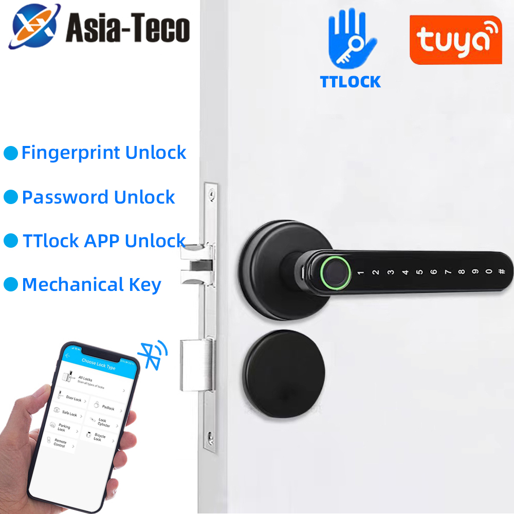 Door Lock Smart Keypad - قفل بصمة الإصبع الذكي بتقنية البلوتوث