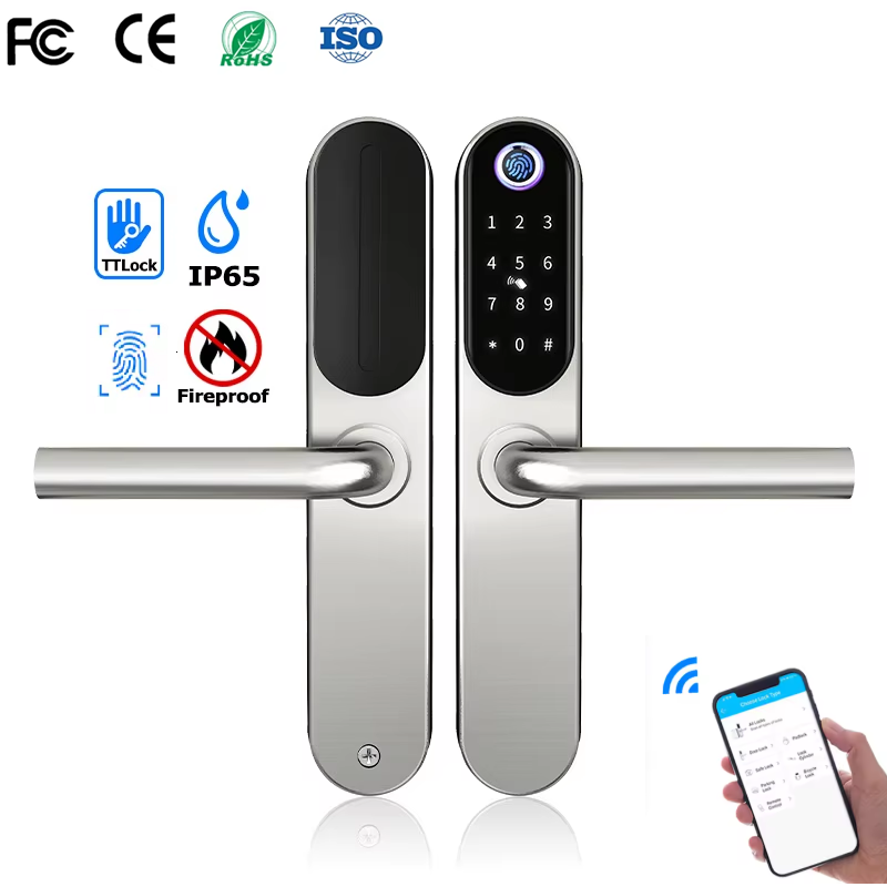 Home Security Essential - 304 الفولاذ المقاوم للصدأ قفل ذكي