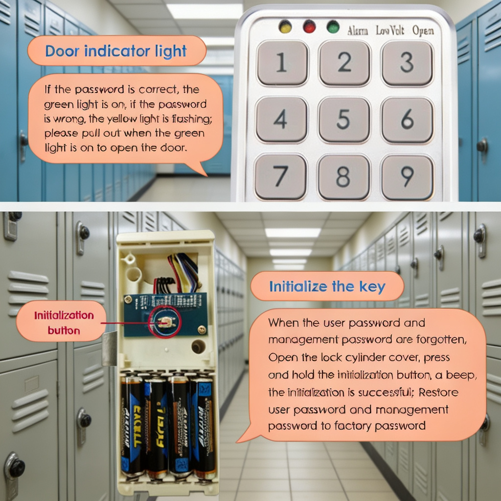 Door Lock Smart Keypad - قفل ذكي رقمي بكلمة مرور للأدراج،