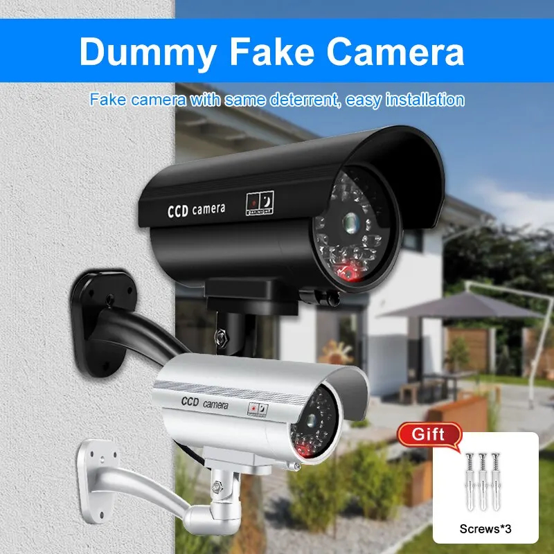 Fake Camera Dummy - كاميرا مراقبة وهمية مقاومة للماء للاستخدام