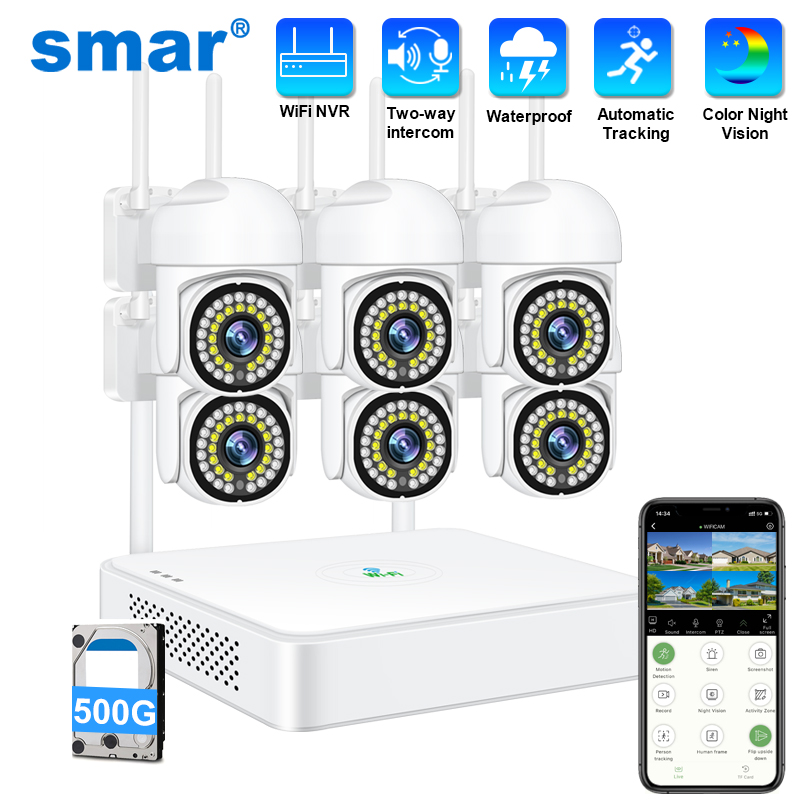 Home Security Recorder - نظام كاميرا مراقبة لاسلكية سمارت بدقة