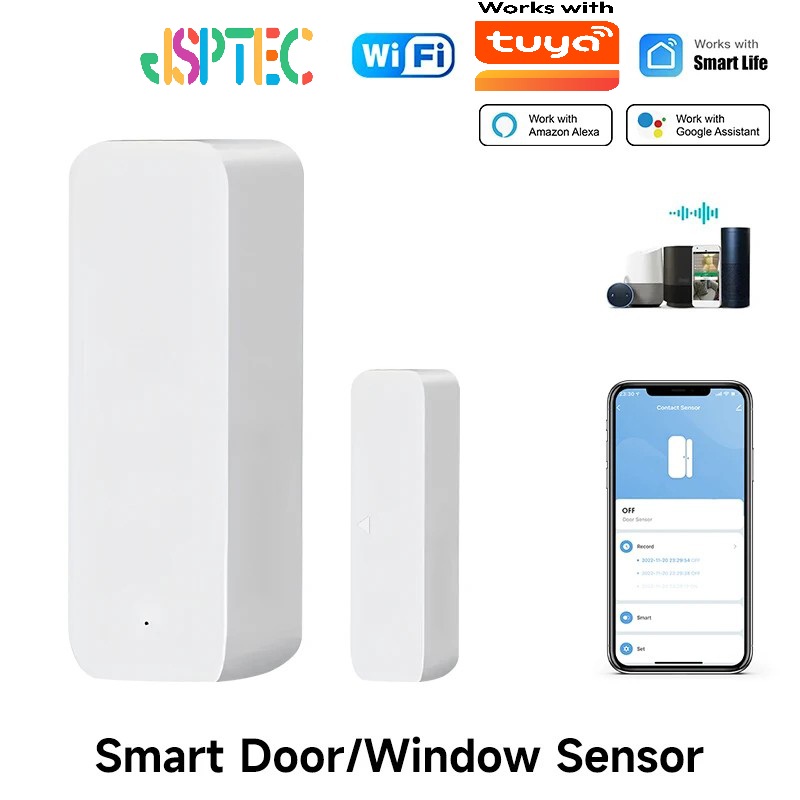Home Security Ultimate - Tuya WiFi مستشعر الباب الذكي باب