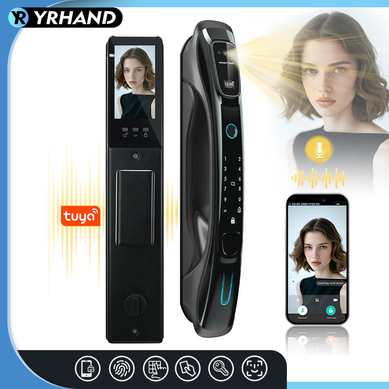 Door Lock Smart Keypad - قفل ذكي مع تقنية التعرف على