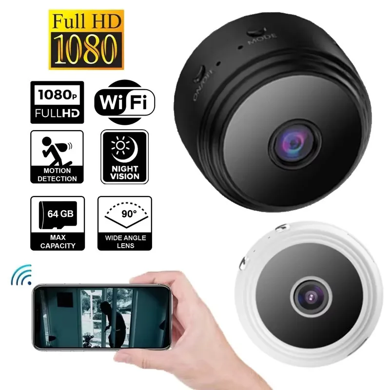 A9 كاميرا واي فاي صغيرة عن بعد - مراجعة Home Security Recorder وسعره