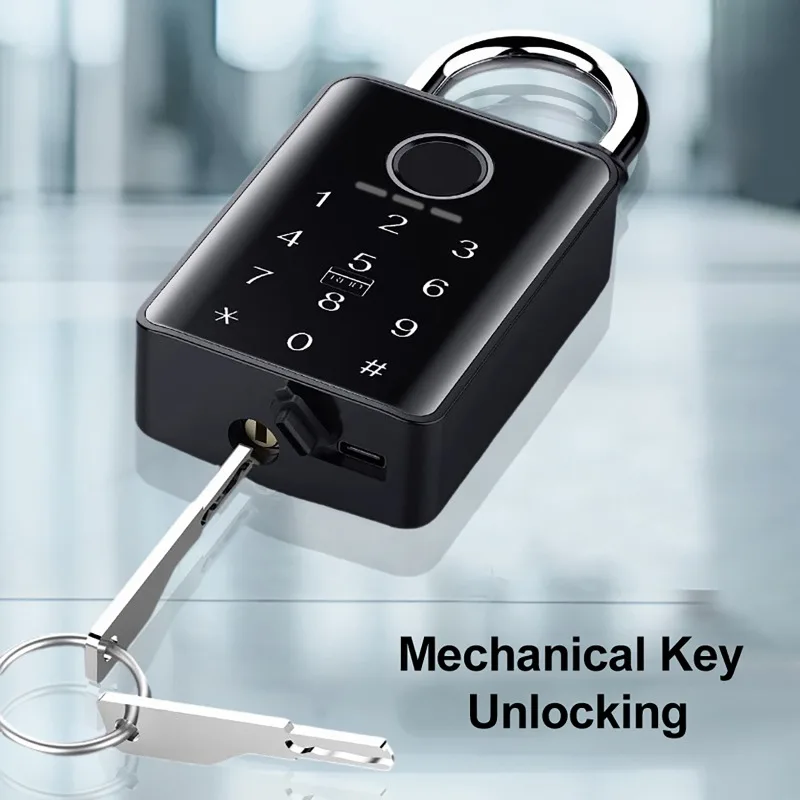 Tuya قفل الباب الذكي قفل بصمة  - مراجعة Door Lock Smart Keypad وسعره