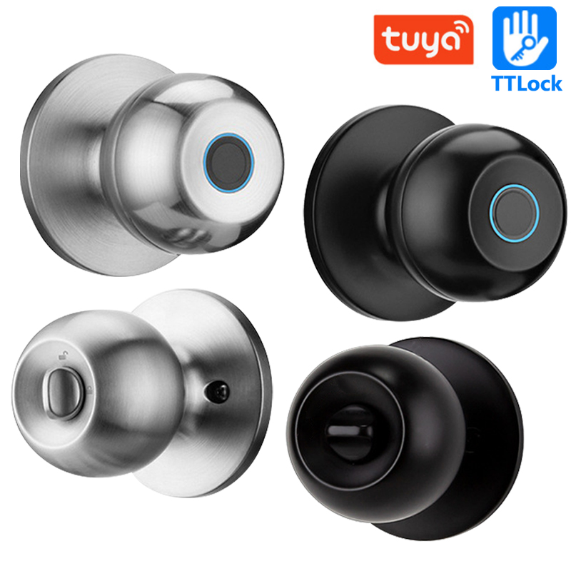Tuya قفل الباب الذكي بصمة مفتا - مراجعة Door Lock Smart Keypad وسعره