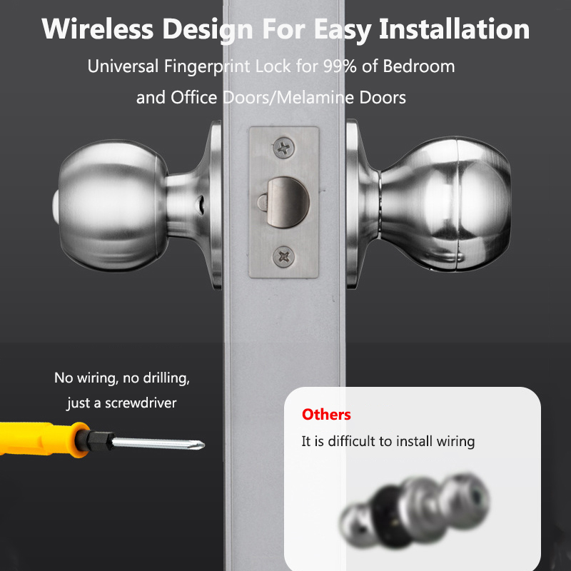 Tuya قفل الباب الذكي بصمة مفتا - مراجعة Door Lock Smart Keypad وسعره