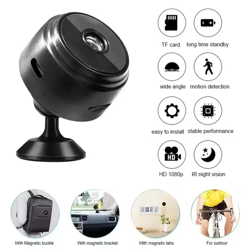 كاميرا أمان لاسلكية A9 ميني وا - مراجعة Home Security Recorder وسعره