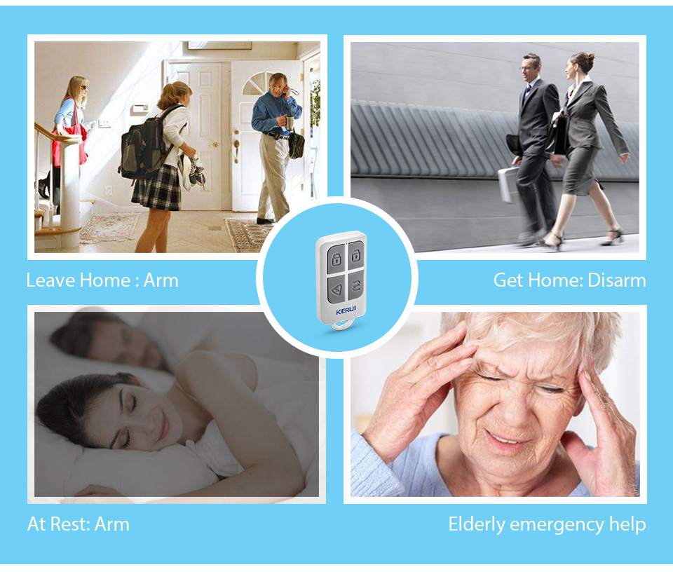 KERUI اللاسلكية عالية الأداء ا - مراجعة Home Security Essential وسعره