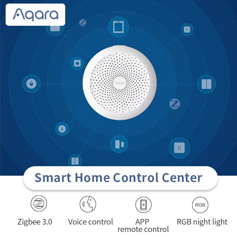 Aqara Gateway M1S Hub ZigBee ل - مراجعة Mi Home Security Xiaomi وسعره