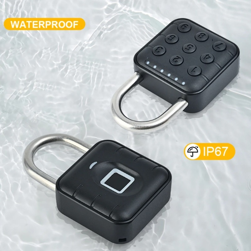 Tuya الذكية البيومترية بصمة قف - مراجعة Door Lock Smart Keypad وسعره