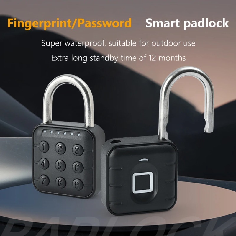 Tuya الذكية البيومترية بصمة قف - مراجعة Door Lock Smart Keypad وسعره