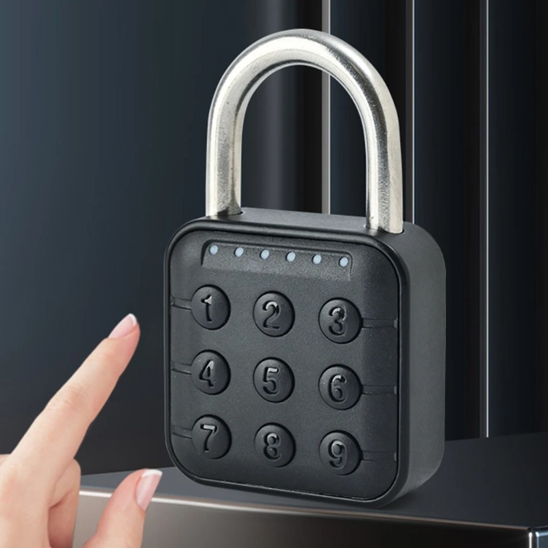 Tuya الذكية البيومترية بصمة قف - مراجعة Door Lock Smart Keypad وسعره
