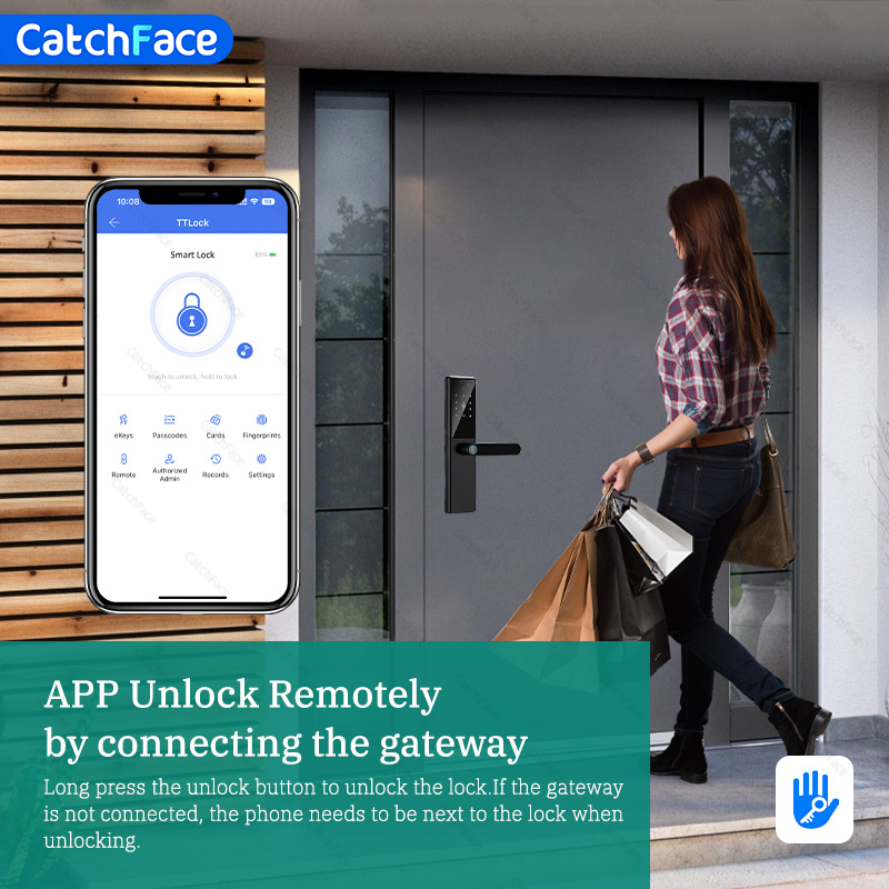 بلوتوث بصمة قفل الباب TTLock A - مراجعة Home Security Essential وسعره
