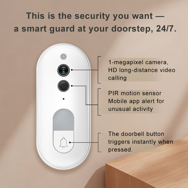 جرس باب ذكي لاسلكي من تويا مع  - مراجعة Home Security Recorder وسعره
