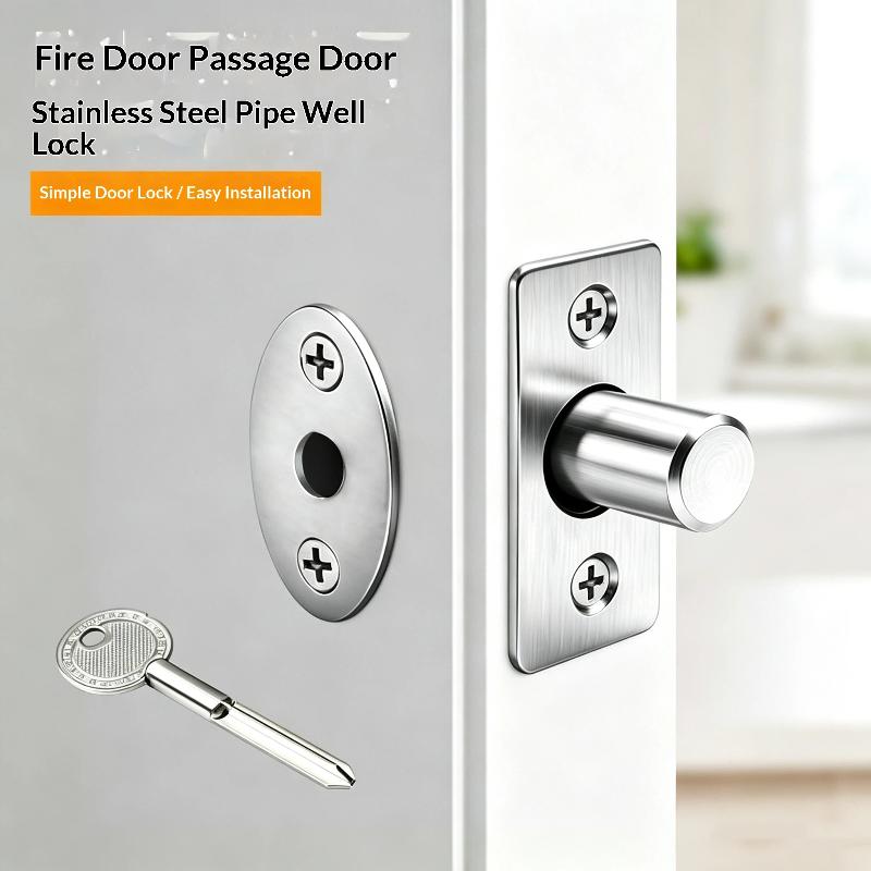 قفل باب مخفي مضاد للسرقة من ال - مراجعة Home Security Essential وسعره