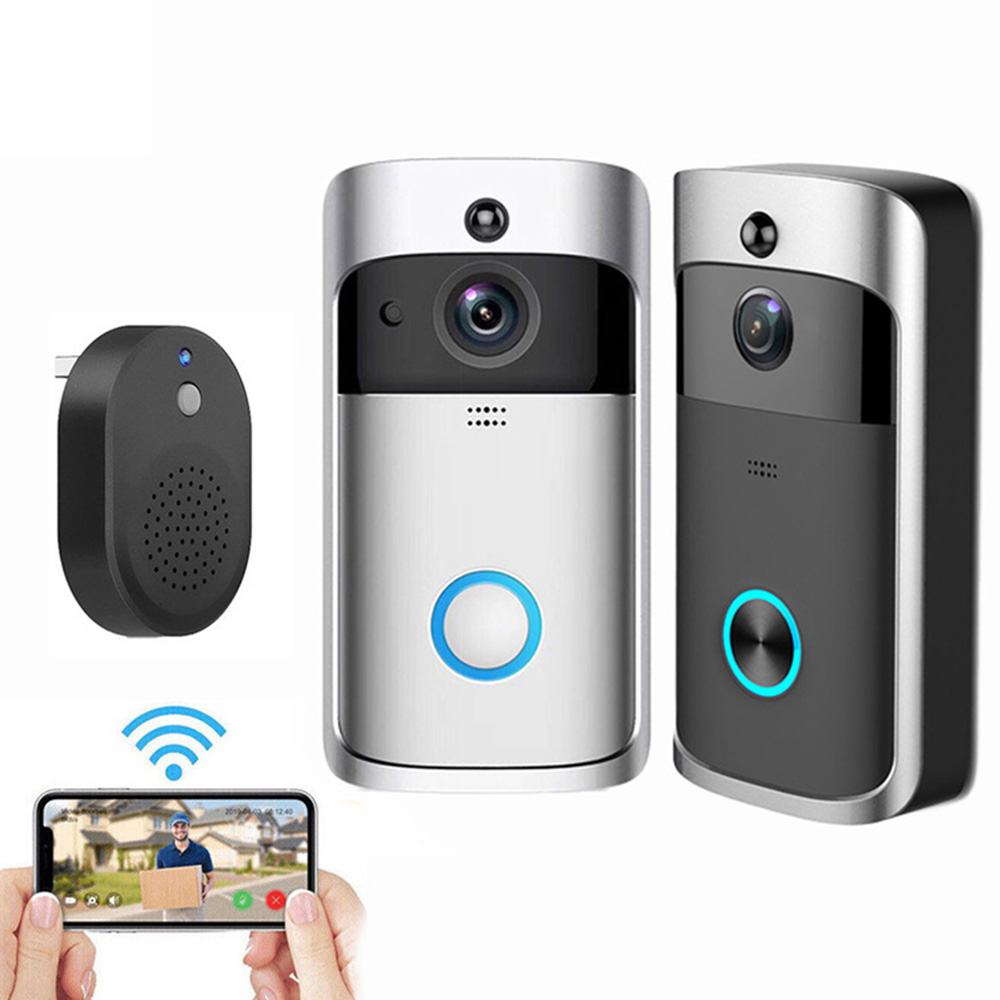 الذكية V5 جرس باب يتضمن شاشة ع - مراجعة Home Security Uk وسعره