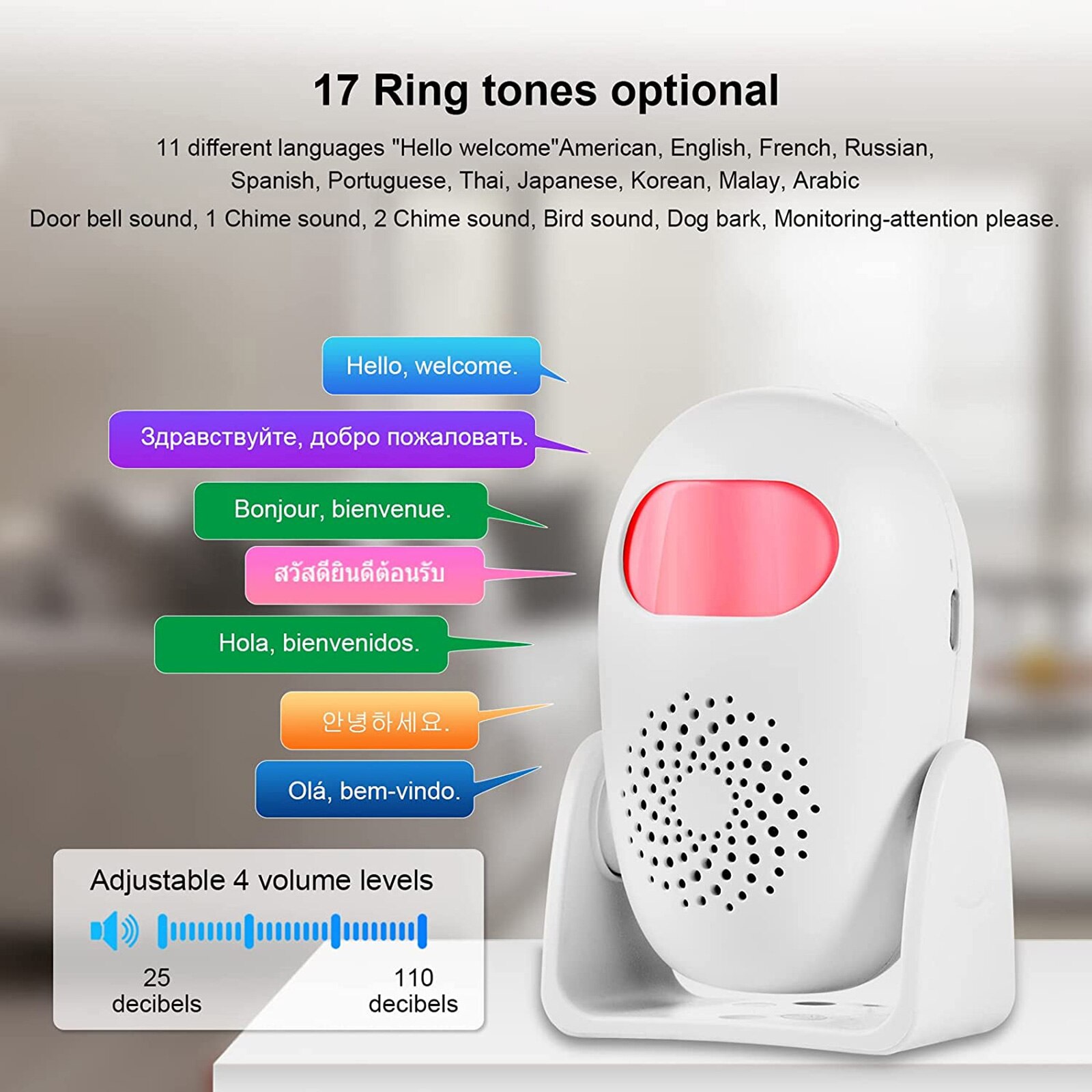 KERUI M120 الذكية كاشف حركة إن - مراجعة Home Security Devices وسعره