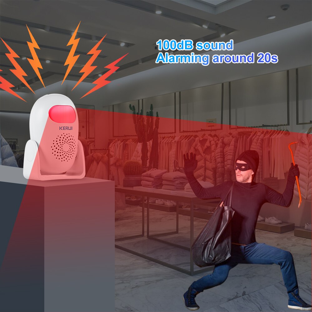 KERUI M120 الذكية كاشف حركة إن - مراجعة Home Security Devices وسعره