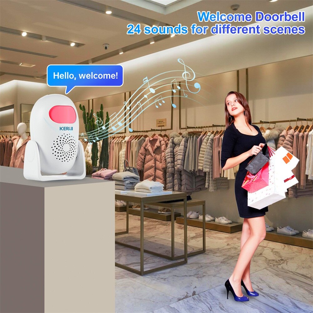 KERUI M120 الذكية كاشف حركة إن - مراجعة Home Security Devices وسعره