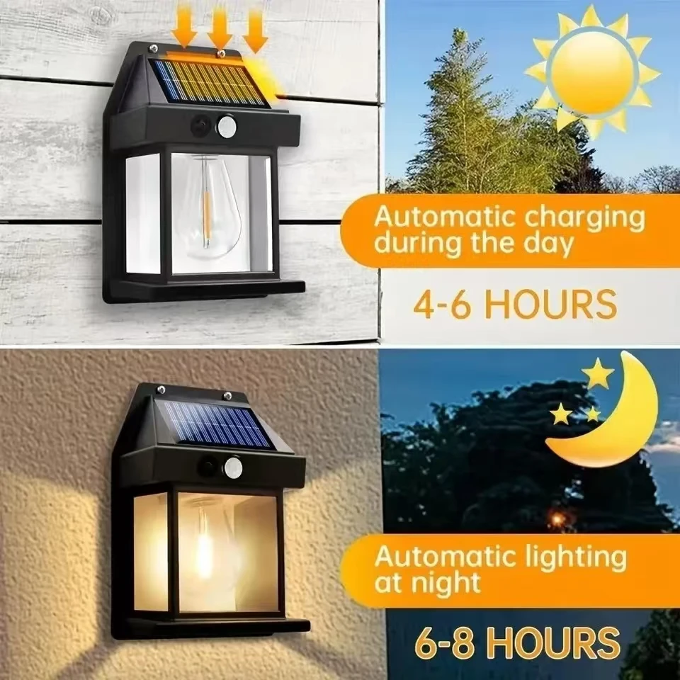 مصباح جداري خارجي يعمل بالطاقة - مراجعة Home Security Yard Sign وسعره