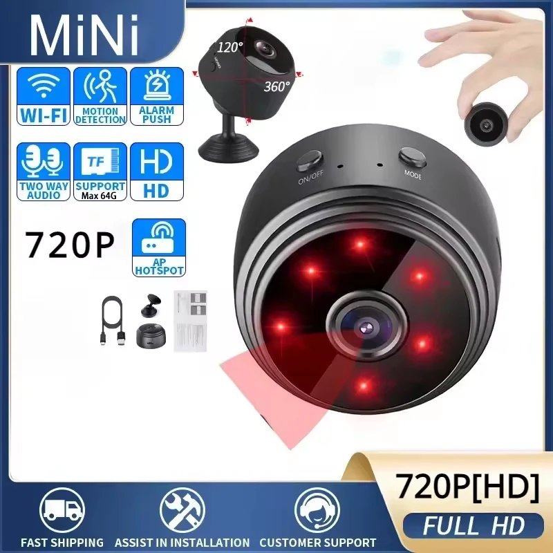 كاميرا واي فاي لاسلكية A9 صغير - مراجعة Home Security Recorder وسعره