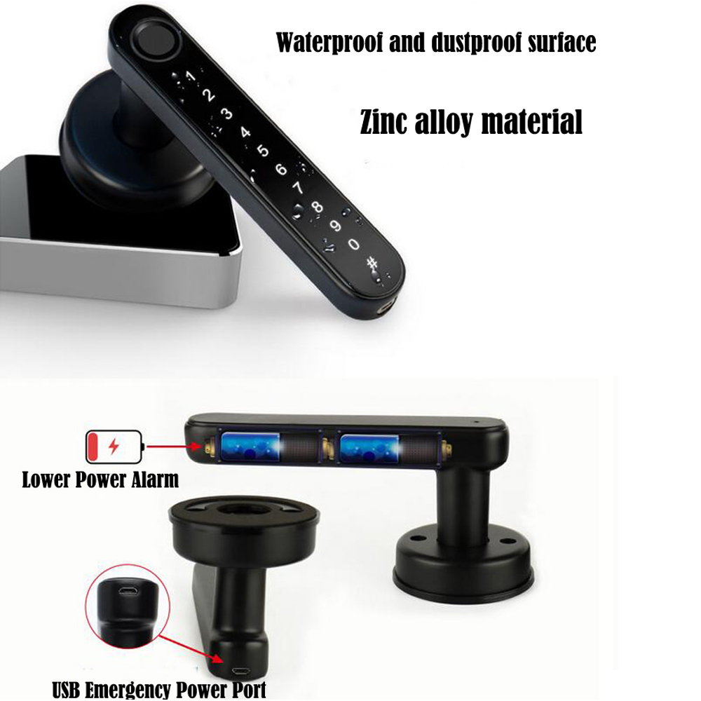 قفل بصمة الإصبع الذكي بتقنية ا - مراجعة Door Lock Smart Keypad وسعره