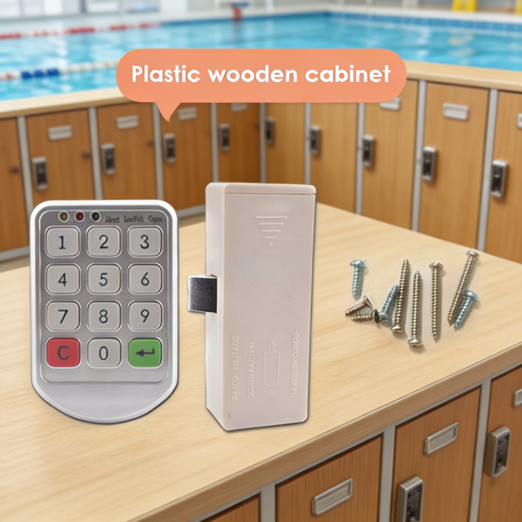 قفل ذكي رقمي بكلمة مرور للأدرا - مراجعة Door Lock Smart Keypad وسعره