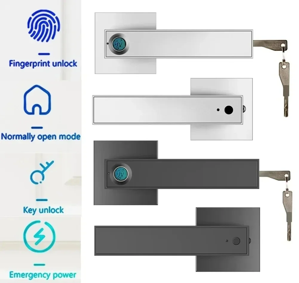 قفل باب ذكي جديد متوافق مع تطب - مراجعة Door Lock Smart Keypad وسعره