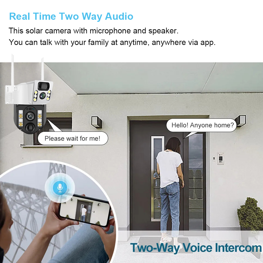 كاميرا مراقبة CCTV شمسية خارجي - مراجعة Home Security Recorder وسعره