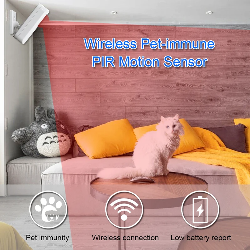 مستشعر إنذار الحركة PIR لأمن ا - مراجعة Home Security Essential وسعره