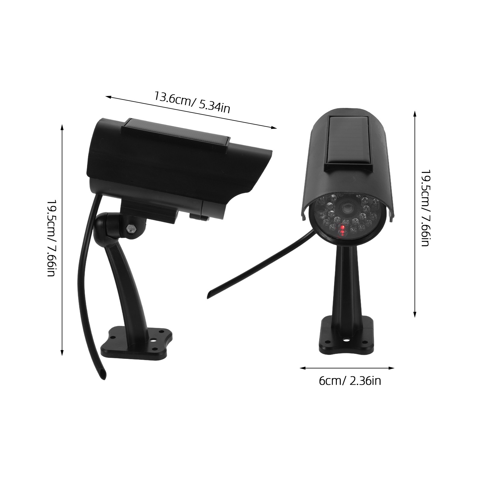 قطعتان من كاميرات المراقبة الو - مراجعة Fake Camera Dummy وسعره