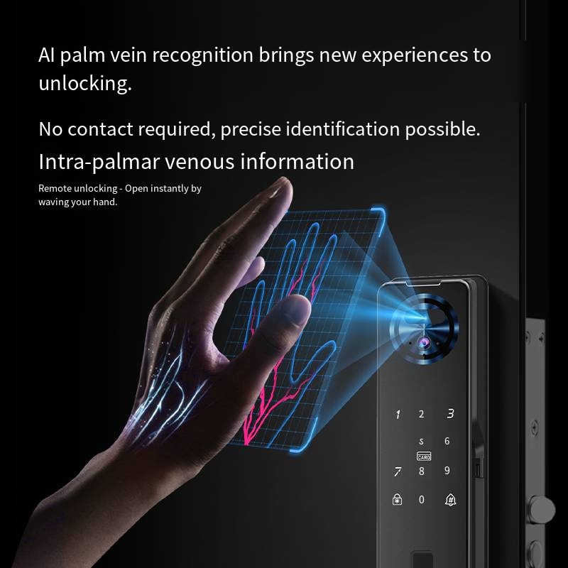 YN S11M المنزل الذكي قفل إلكتر - مراجعة Door Lock Smart Keypad وسعره