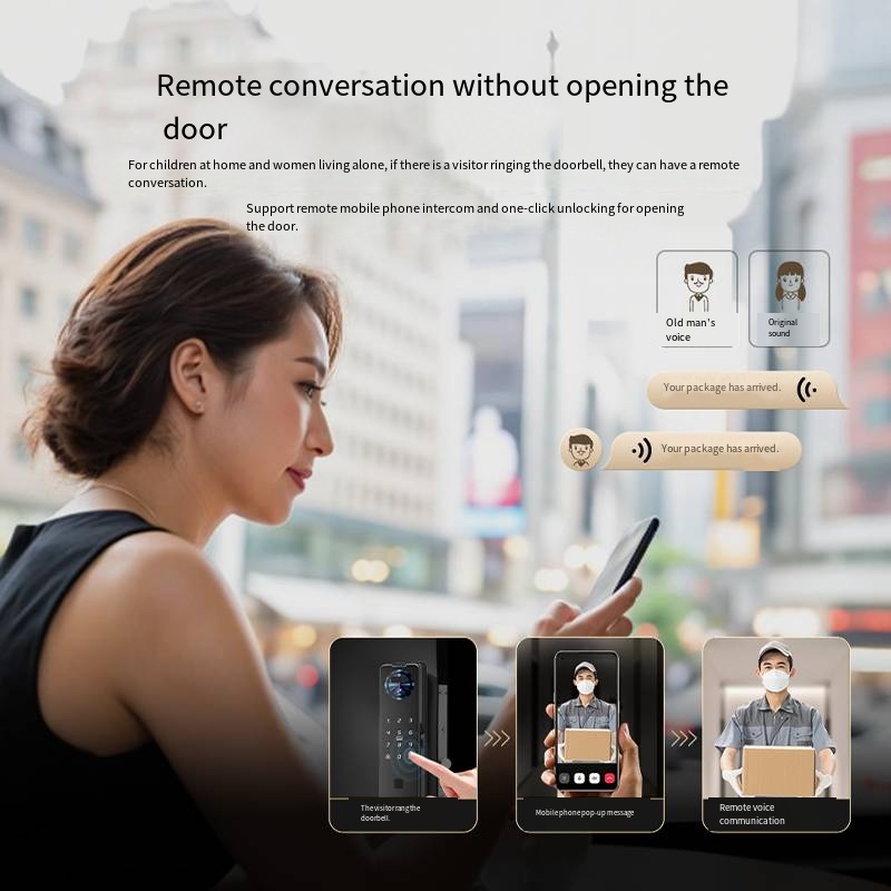 YN S11M المنزل الذكي قفل إلكتر - مراجعة Door Lock Smart Keypad وسعره