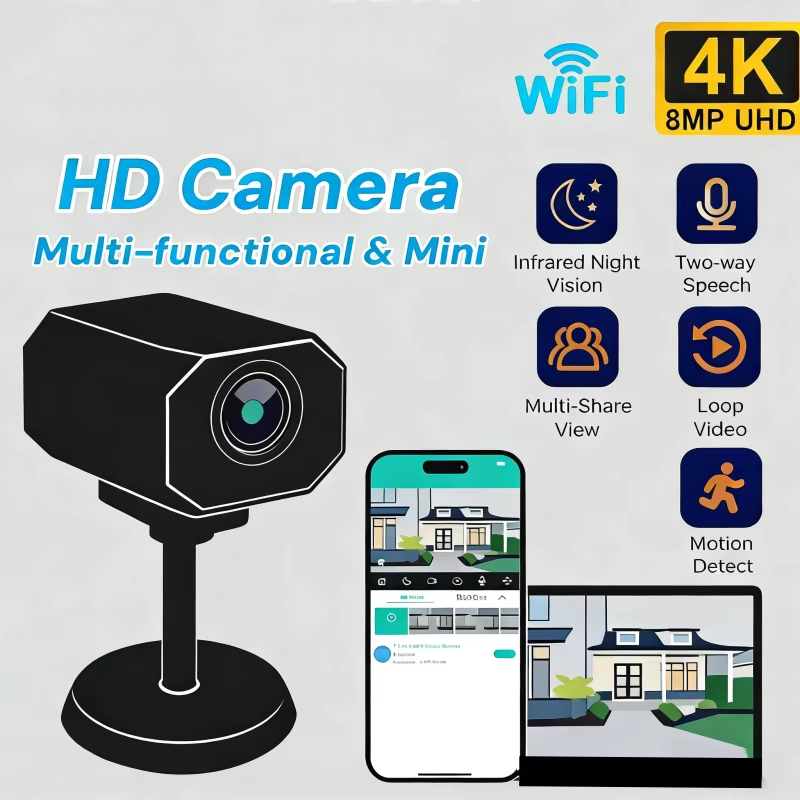 كاميرا أمان WiFi بدقة 4K للمنز - مراجعة Home Security Recorder وسعره