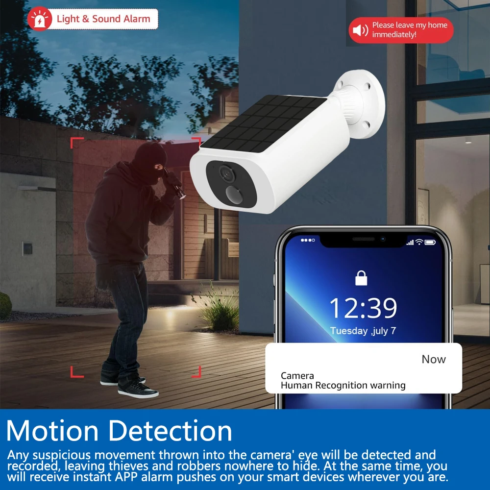كاميرا أمان لاسلكية تعمل بالطا - مراجعة Home Security Recorder وسعره