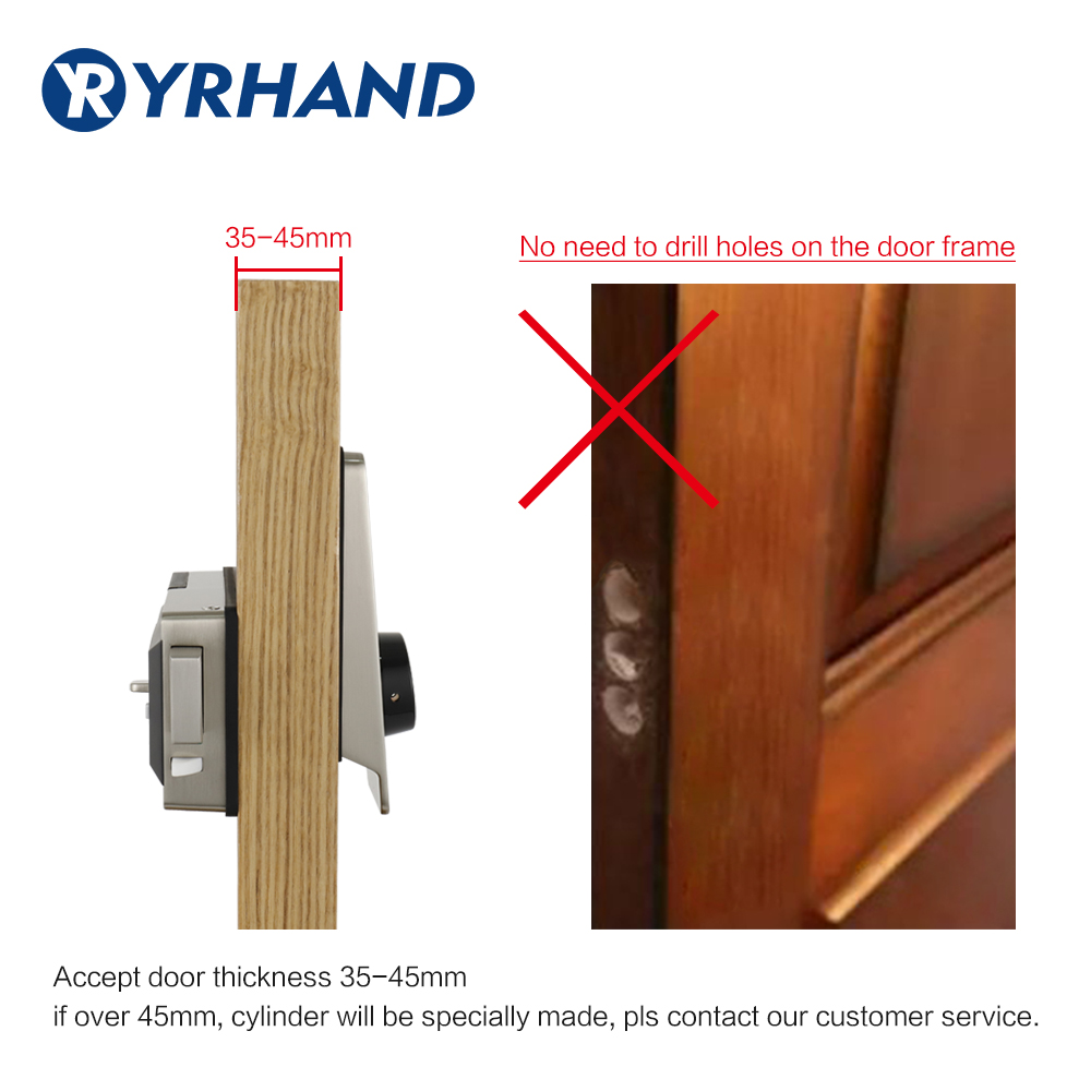 قفل باب ذكي مقاوم للماء مع لوح - مراجعة Door Lock Smart Keypad وسعره