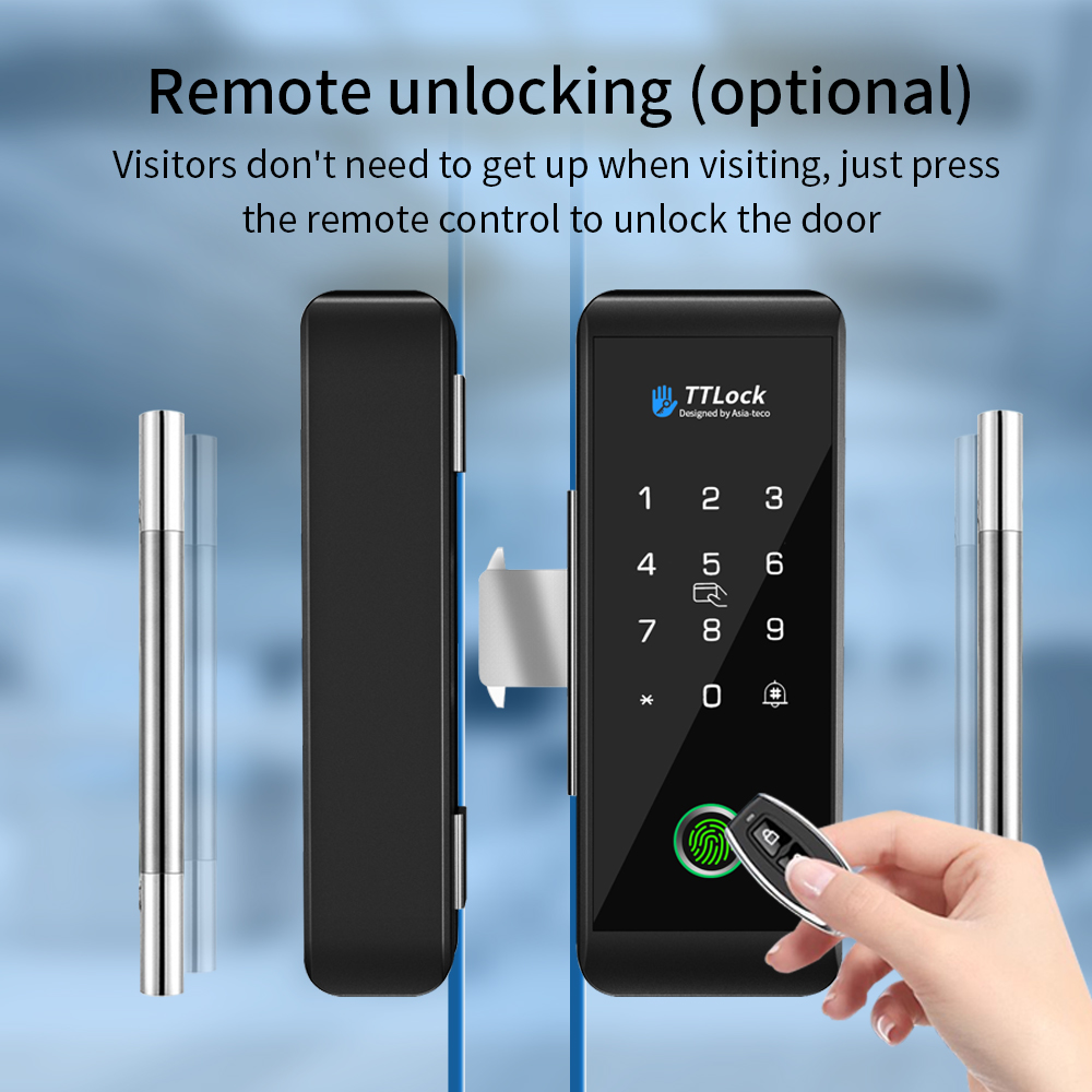 TTLOCK قفل زجاجي ذكي التعرف عل - مراجعة Door Lock Smart Keypad وسعره