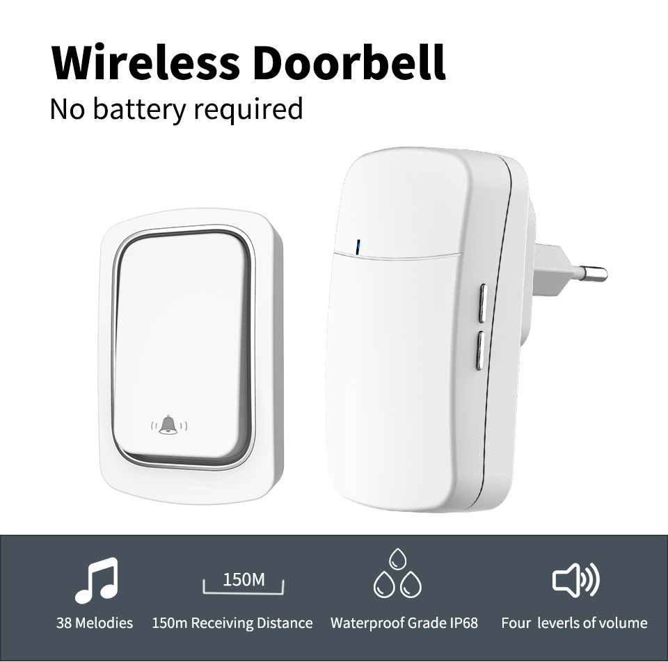 جرس الباب اللاسلكي ترحيب الرني - مراجعة Home Security Uk وسعره