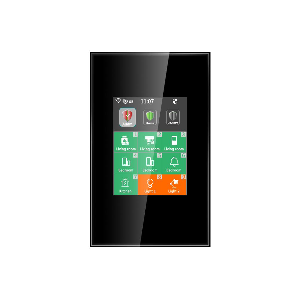 Lanbon LCD مفتاح ذكي 433 ميجا  - مراجعة Home Security Uk وسعره