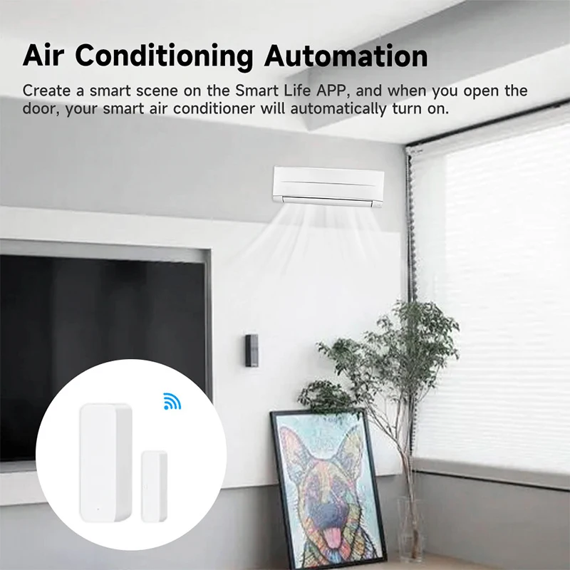 Tuya WiFi مستشعر الباب الذكي ب - مراجعة Home Security Ultimate وسعره