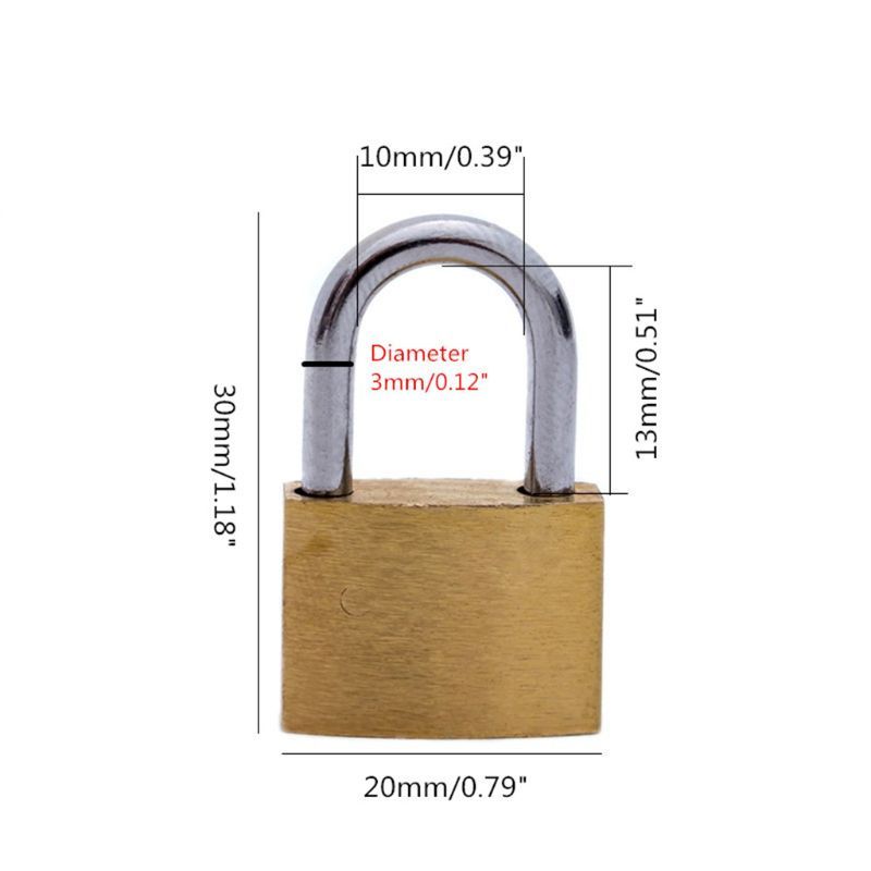 قفل نحاسي مع مفاتيح، قفل صغير  - مراجعة Home Security Essential وسعره