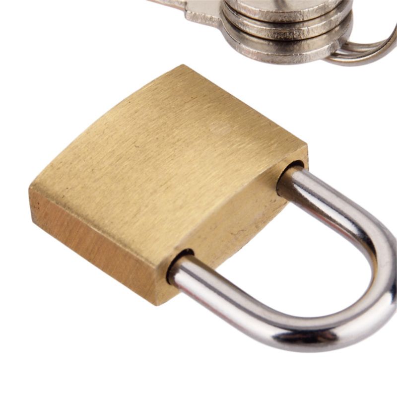 قفل نحاسي مع مفاتيح، قفل صغير  - مراجعة Home Security Essential وسعره